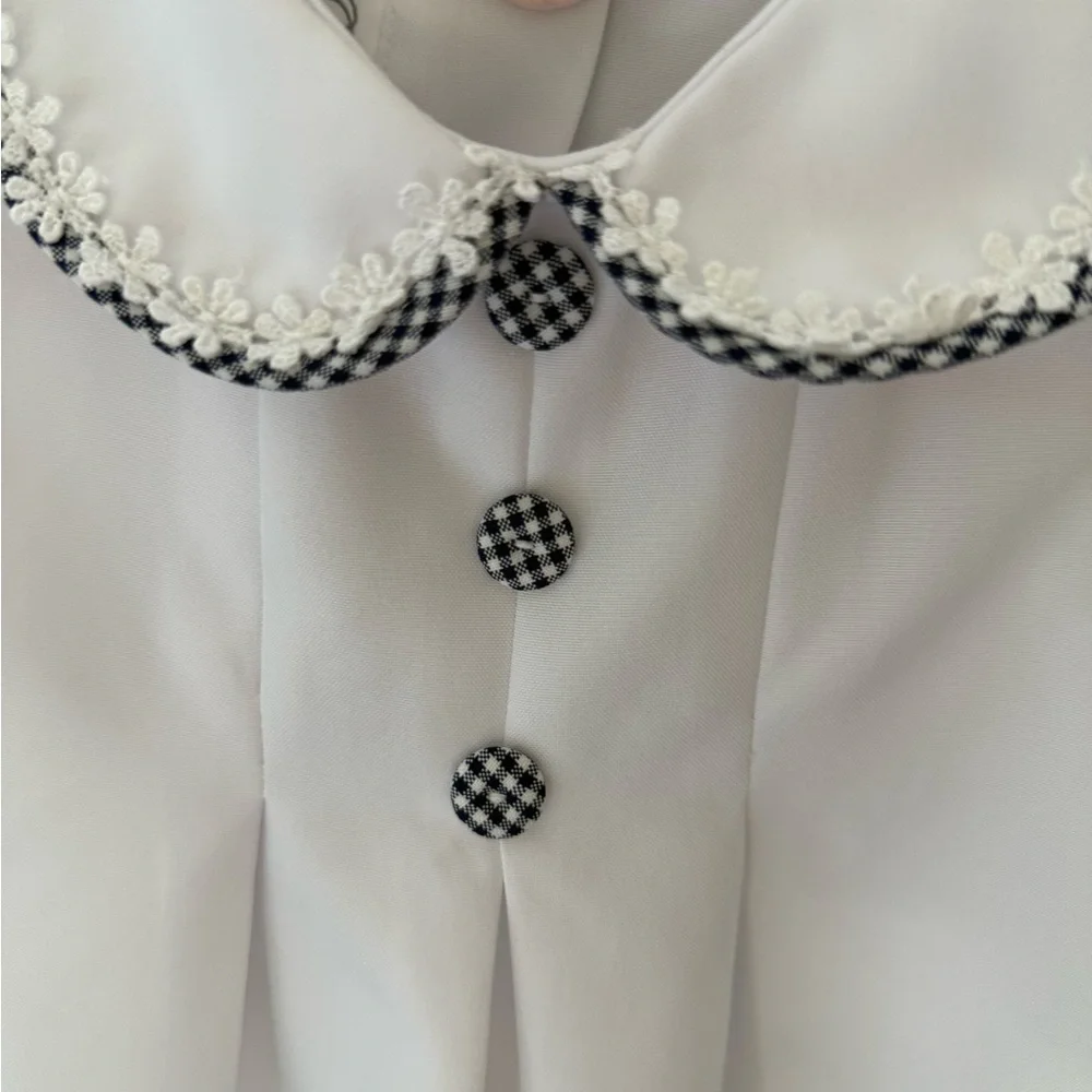 Bonnie Jean White Sleeveless A-Line Dress for Weddings - Picture 4 of 10